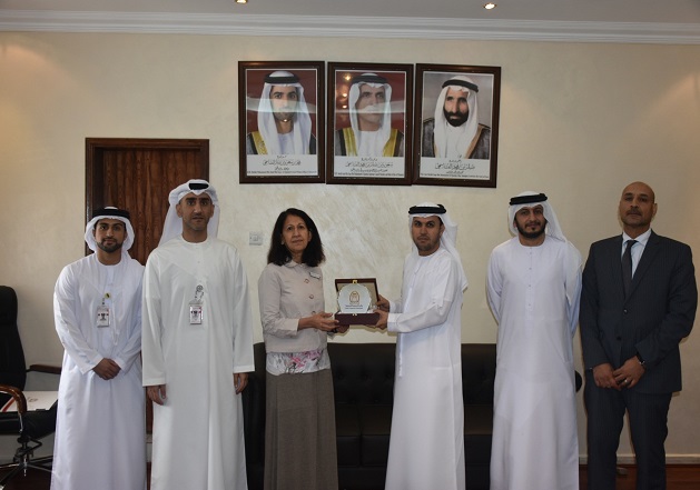 Read more about the article زيارة الادارة العامة للادلة وعلم الجريمة